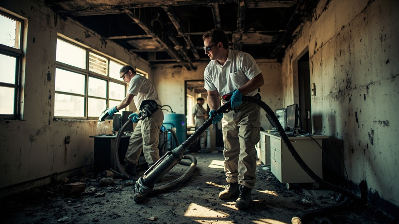 Our Commercial Fire and Smoke Restoration Protocol