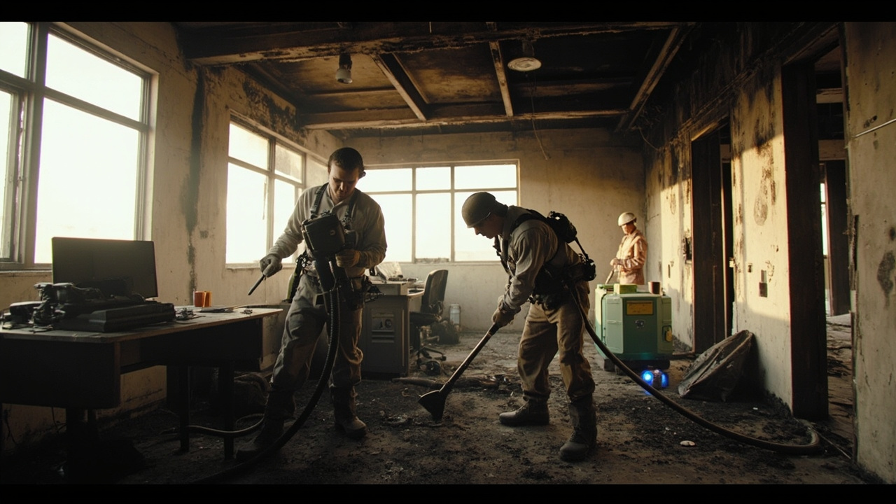 Fire and Smoke Damage Threatens Detroit Business Continuity