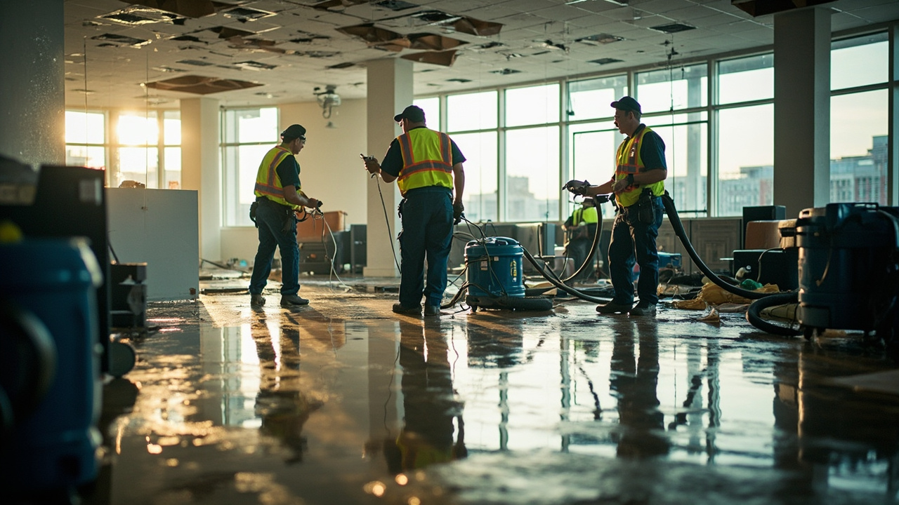 How Commercial Water Mitigation Differs From Residential Response