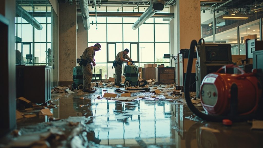 Commercial Water Damage Restoration in Detroit MI 48226