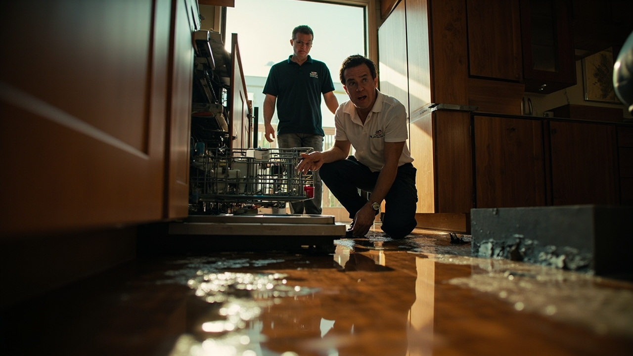 Dishwasher Leak Emergency in Detroit – Fast Response Stops Kitchen Flooding in Minutes