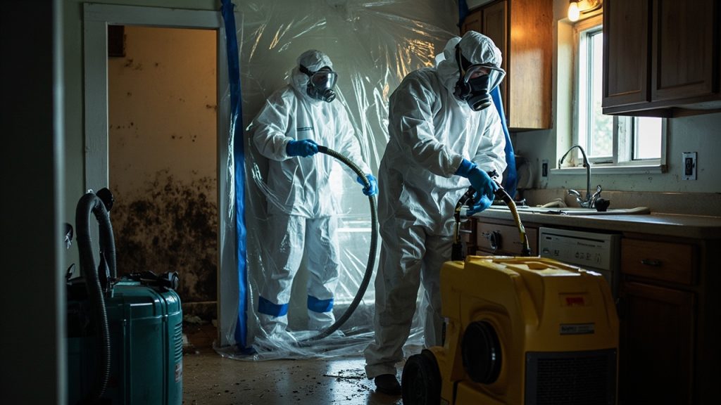 Emergency Mold Containment in Detroit MI 48207