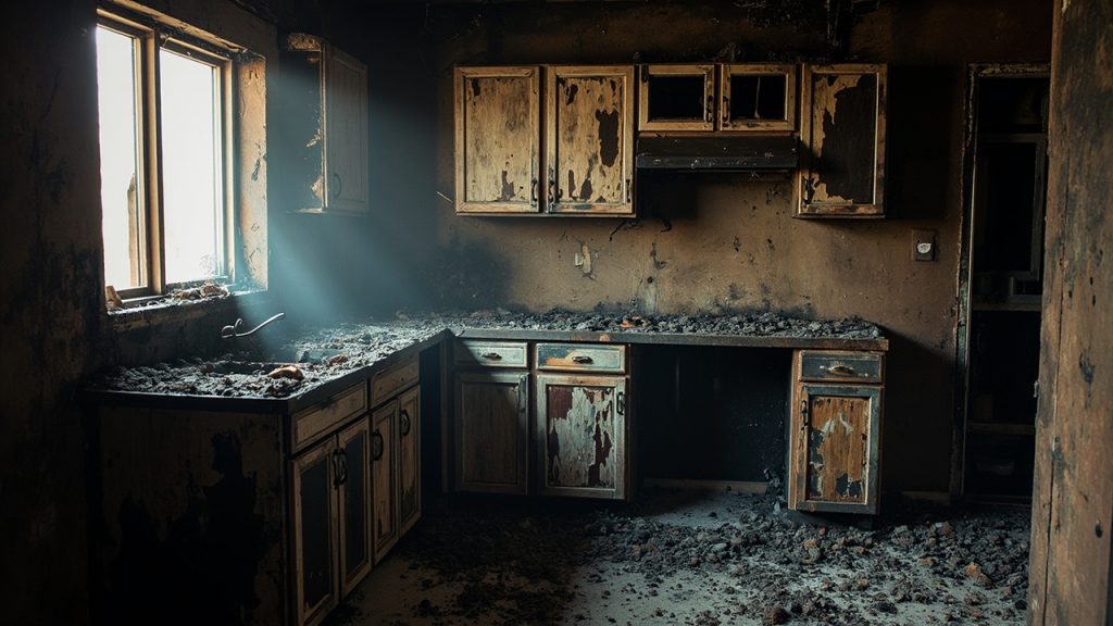 Fire Smoke Damage Restoration in Detroit MI 48226