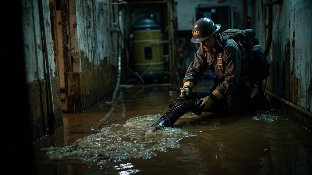 Flood Cleanup Extraction in Detroit MI 48226