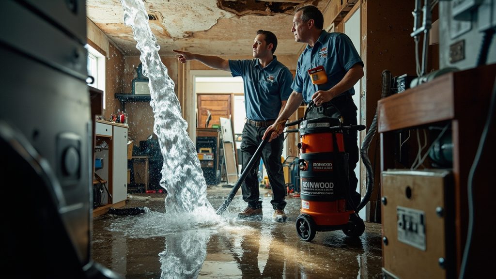 Frozen Pipe Burst Cleanup in Detroit MI 48207