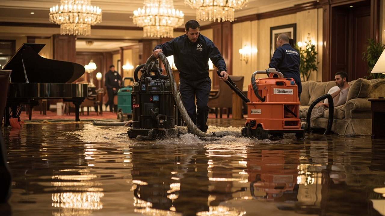 How Commercial Hospitality Flood Remediation Actually Works