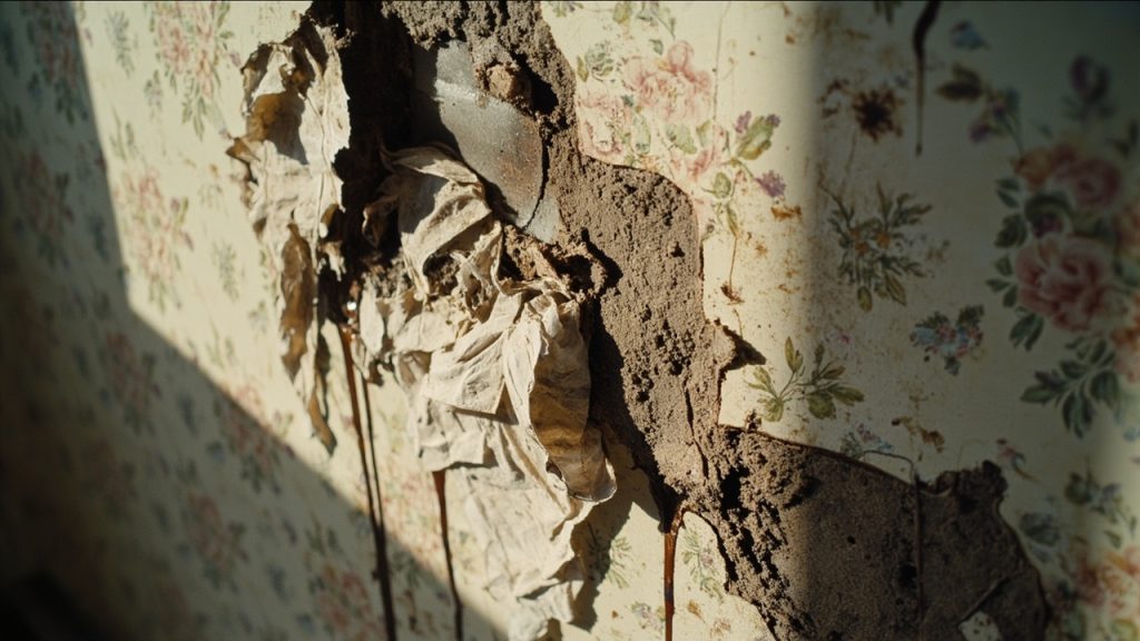 Peeling Paint Wallpaper in Detroit MI 48226