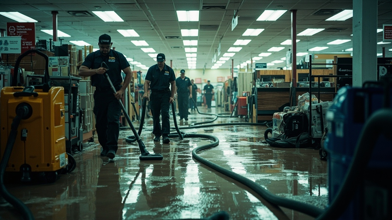 Water Damage Shuts Down Retail Operations Fast