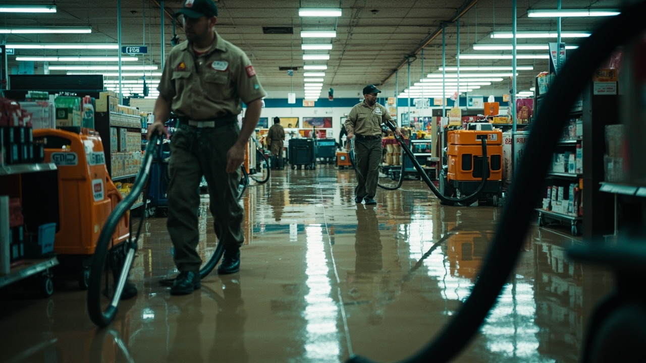 Retail Store Water Cleanup in Detroit – Minimize Downtime and Protect Your Bottom Line