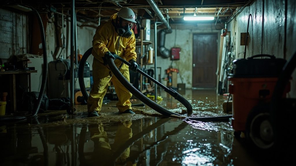 Sewage Backup Cleanup in Detroit MI 48207