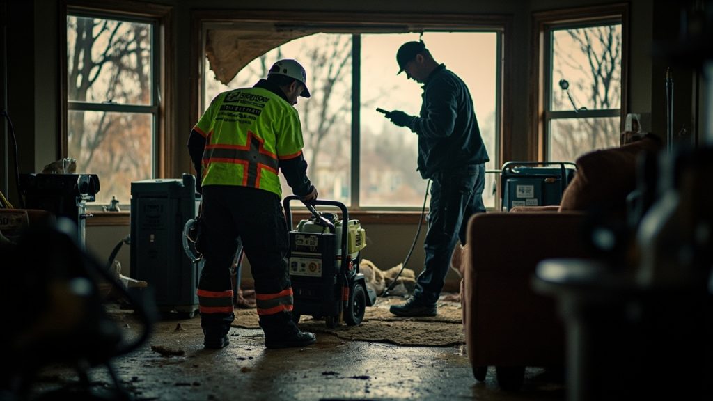 Storm Damage Mitigation in Detroit MI 48226