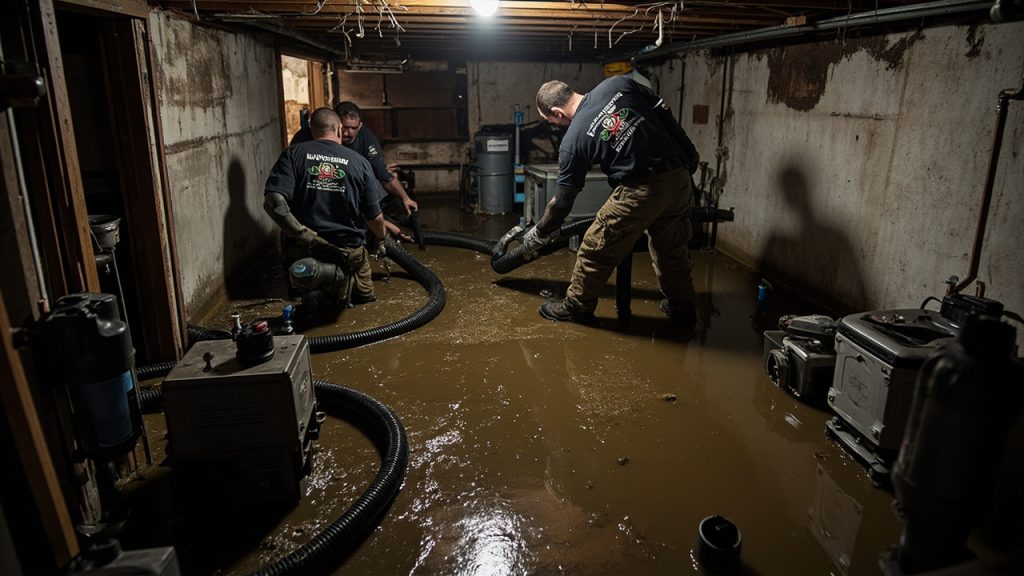 Sump Pump Failure Cleanup in Detroit MI 48226
