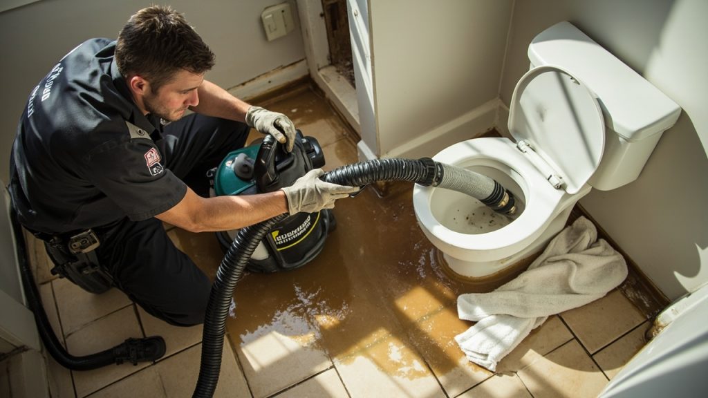 Toilet Overflow Cleanup in Detroit MI 48226