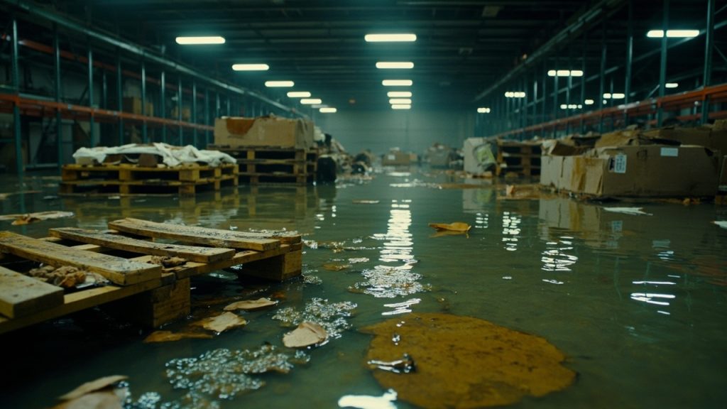 Warehouse Flood Restoration in Detroit MI 48226