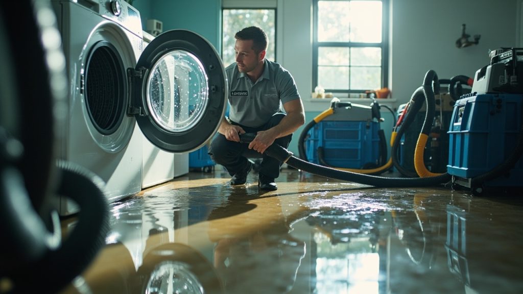 Washing Machine Overflow Cleanup in Detroit MI 48207
