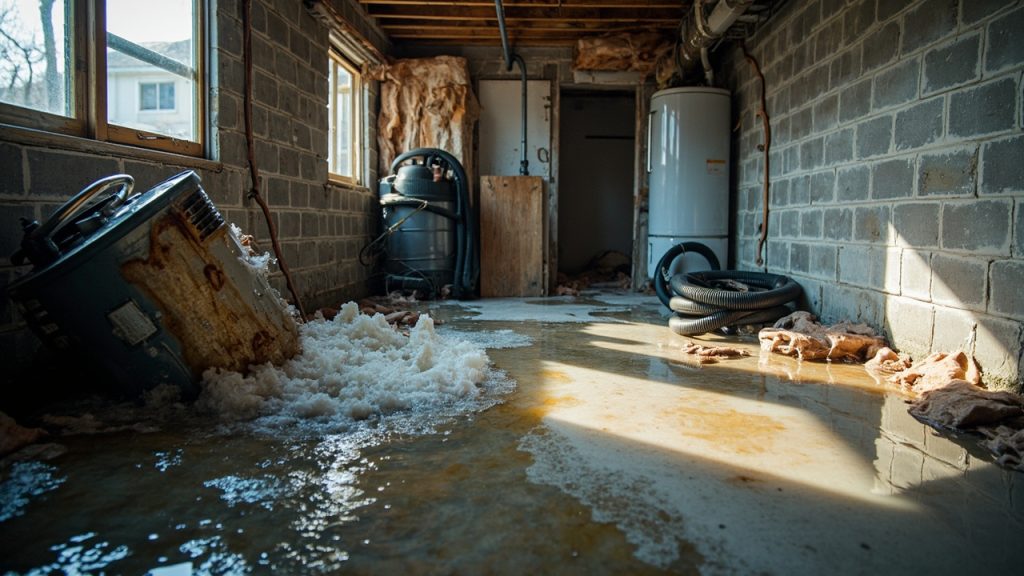 Water Heater Burst Cleanup in Detroit MI 48207