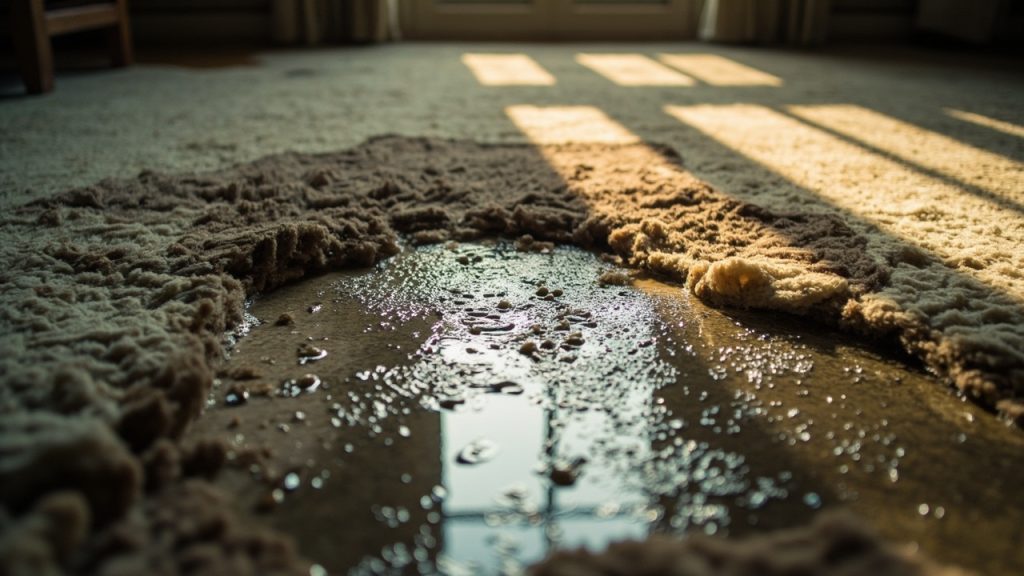 Wet Carpet Padding in Detroit MI 48207
