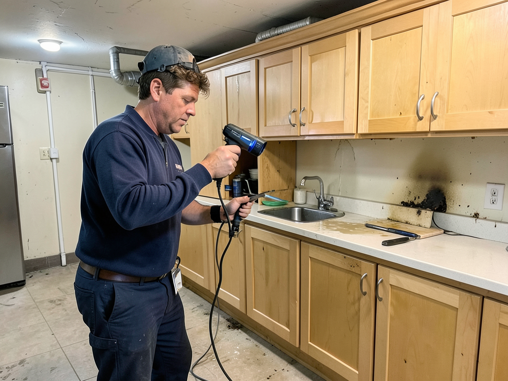 Dealing with a leaking beverage fridge in your bir