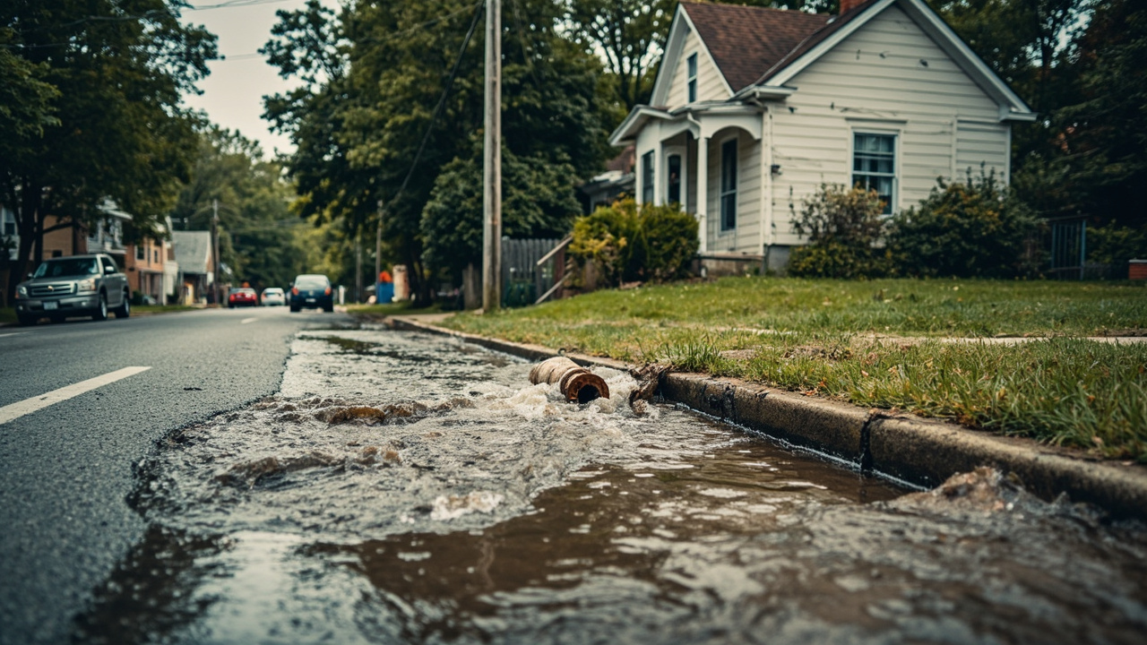 Dealing with the Aftermath of a Burst Water Main on Your Brightmoor Street
