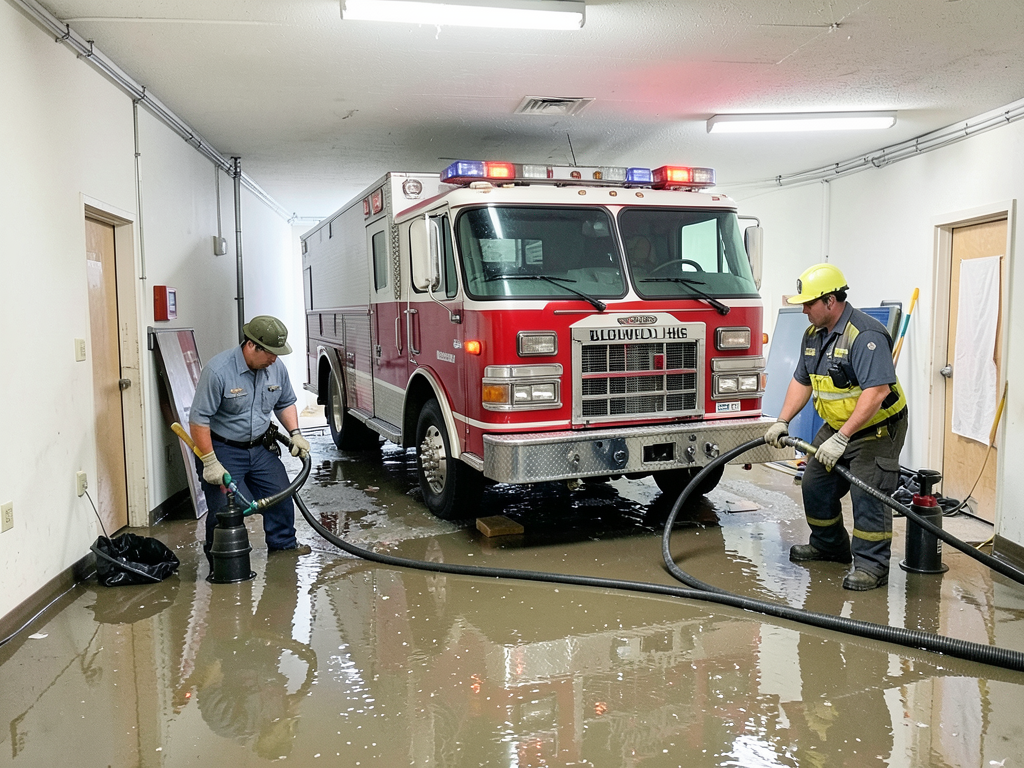 Finding an emergency water restoration team in blo