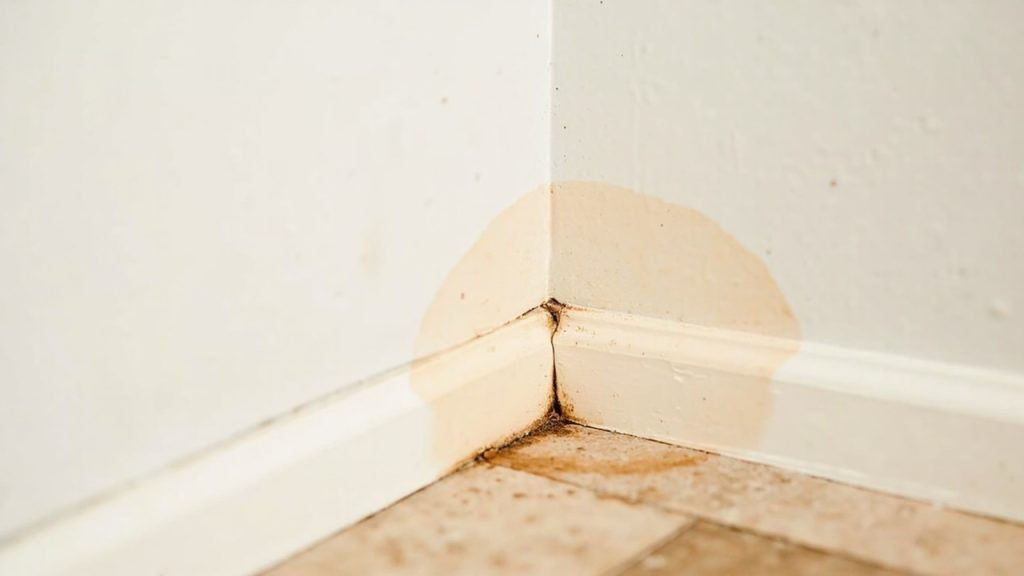 Finding the source of mystery water stains on your