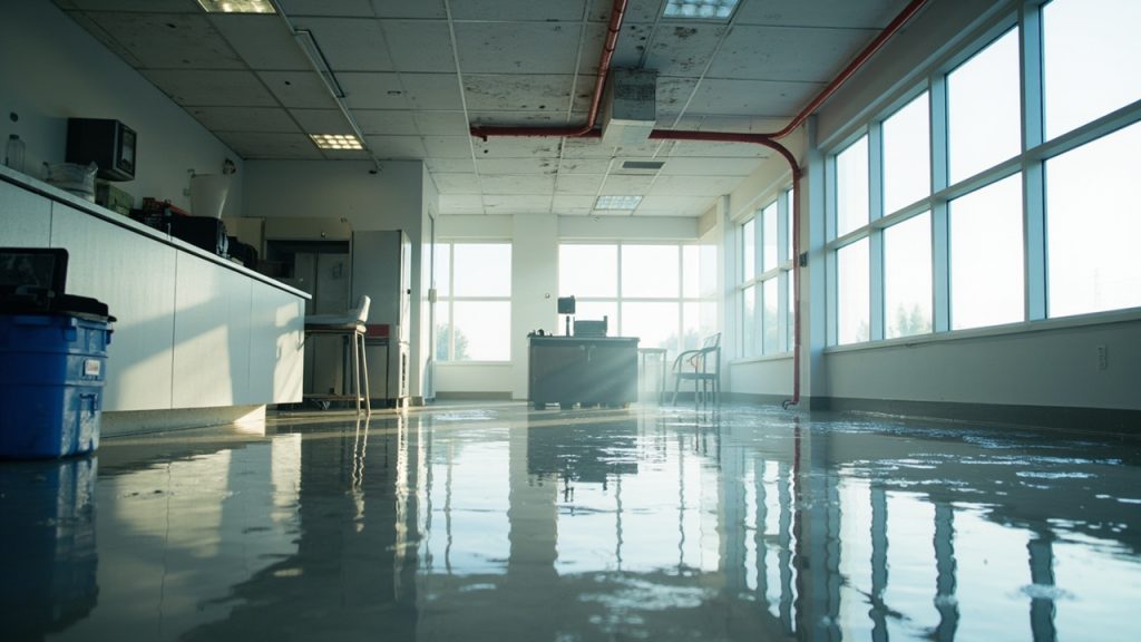 How to safely clean up after a small kitchen fire