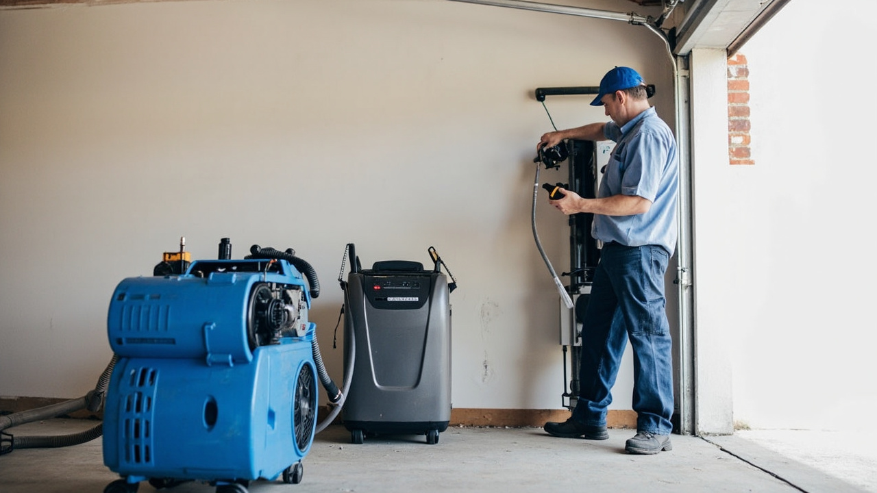 Keeping Snow Melt from Seeping Under Your Canton Garage Door and Rotting the Drywall