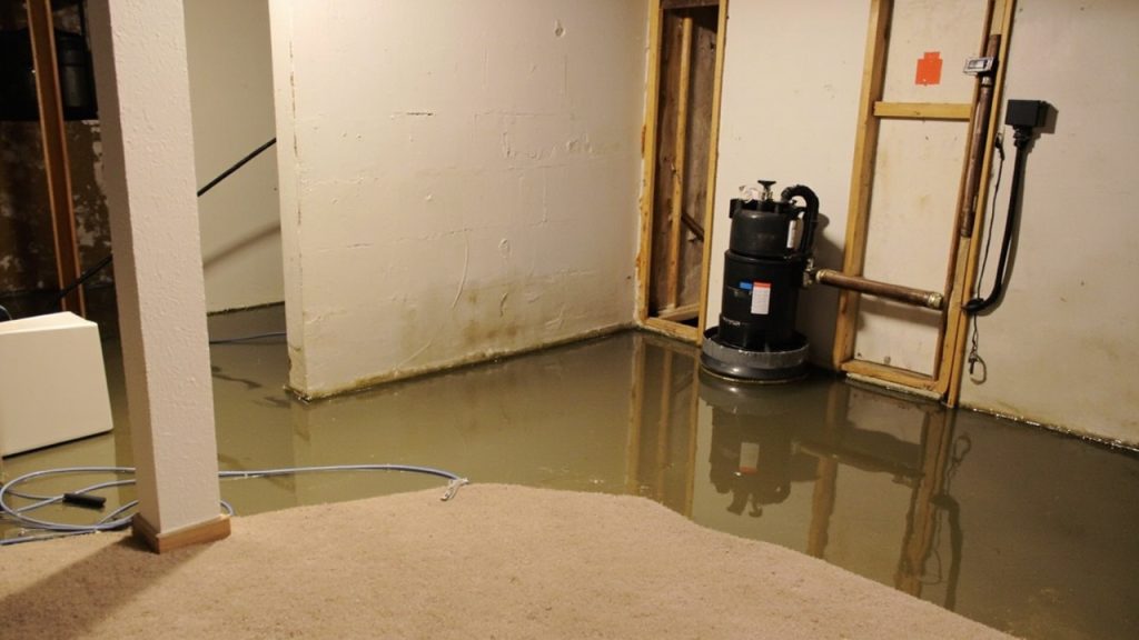 Keeping your finished basement in canton dry durin