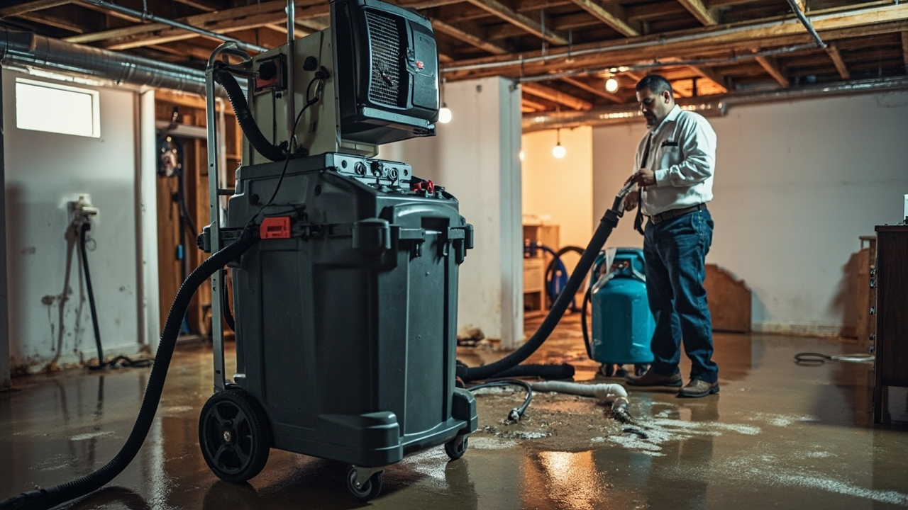 Keeping Your Finished Basement in Canton Dry During a Total Power Outage