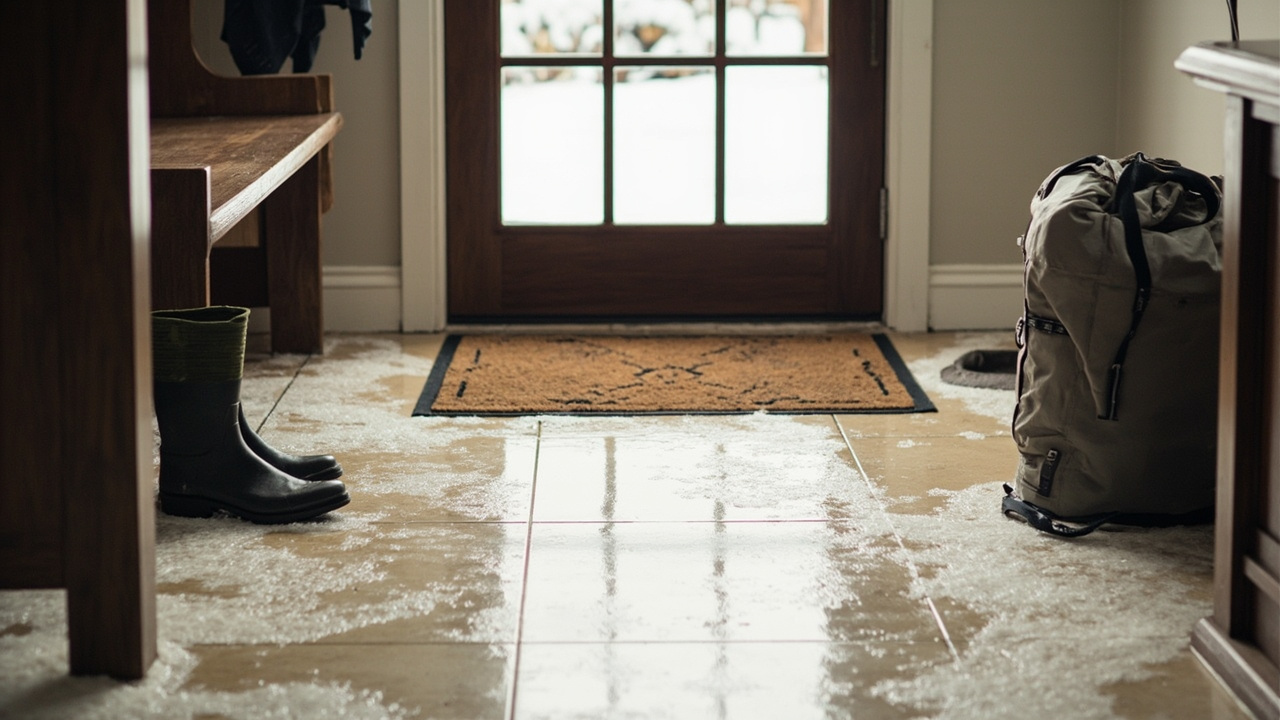 Protecting Your Northville Mudroom from Water Damage Caused by Melting Snow and Salt