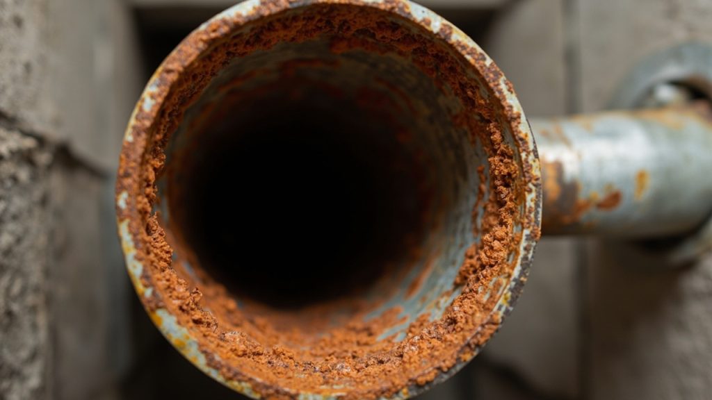 The danger of galvanized pipe corrosion in your ol