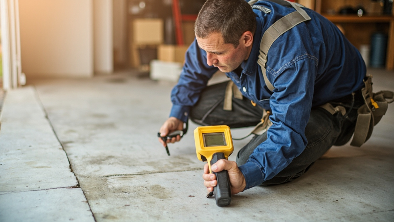 Tracking Down the Source of Damp Concrete in Your Eastside Detroit Garage