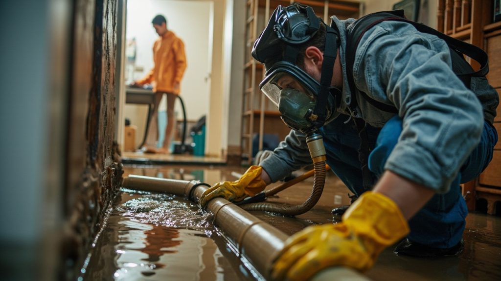 What to do right now for sewage backup cleanup in