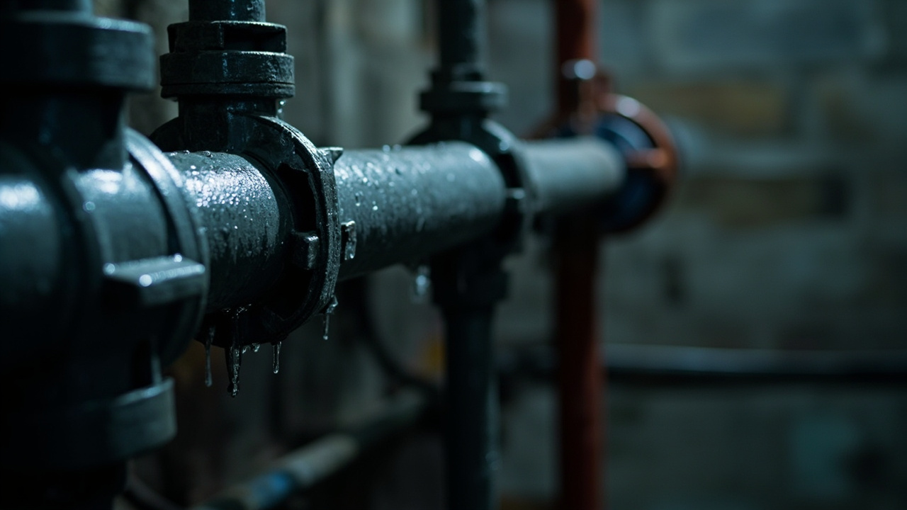 What to do when your pipes start sweating in the d