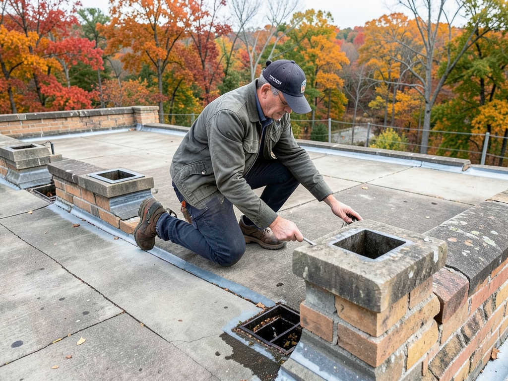 Why hamtramck flat roofs often leak after a heavy
