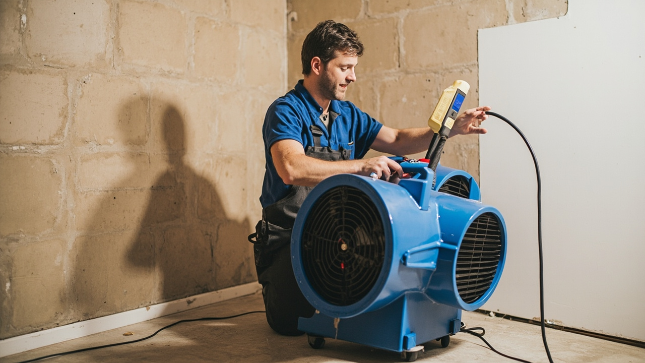 Why Using Household Fans Won't Save Your Rochester Hills Drywall After a Leak