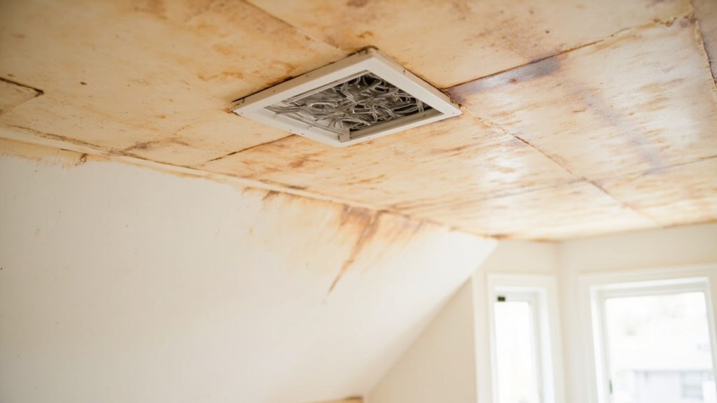 Why your ac unit is leaking through the ceiling of